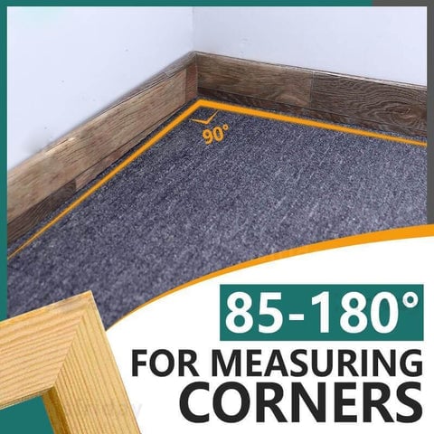 Outil de mesure d’angle 2-en-1 pour coupe d’onglet – image 15