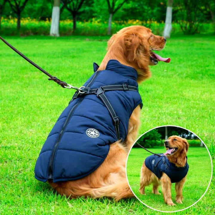 Felineau Manteau Imperméable Hiver - Veste Isolation Thermique Déperlante