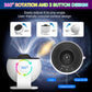 Projecteur d'étoiles LED à rotation 360° et disques de scènes