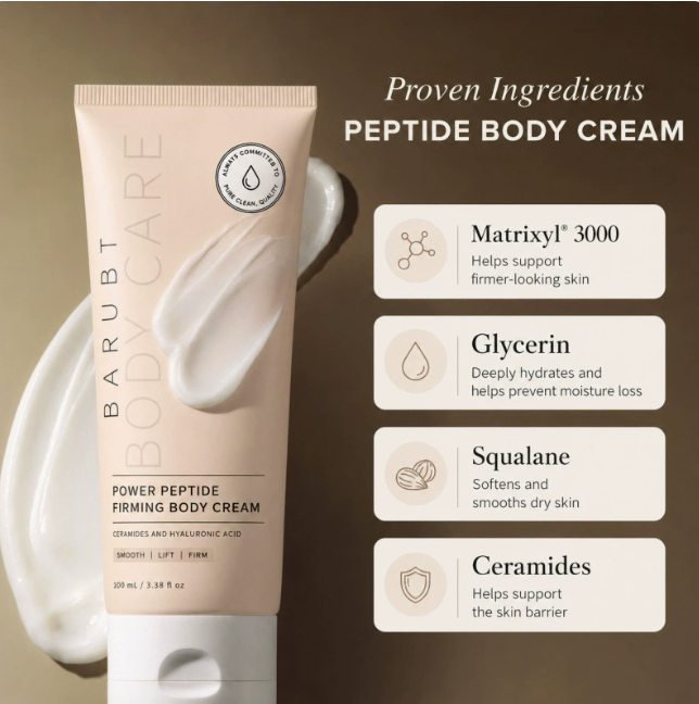 Crème corps à la niacinamide et aux céramides – Hydratante – Lot de 2