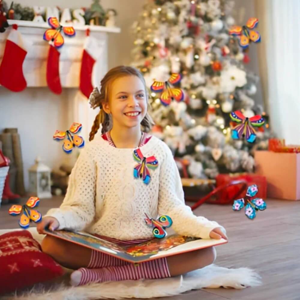 Boîte cadeau surprise à papillons volants