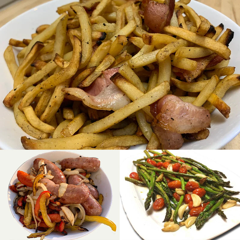 Panier rotatif pour barbecue – Rôtissoire à légumes en acier inoxydable 304 – image 10