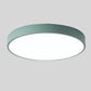 Plafonnier rond fin à trois teintes lumineuses