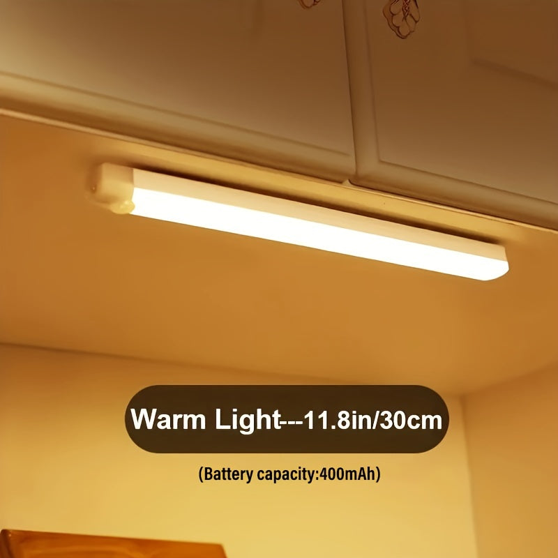Barre lumineuse à DEL rechargeable avec détecteur de mouvement