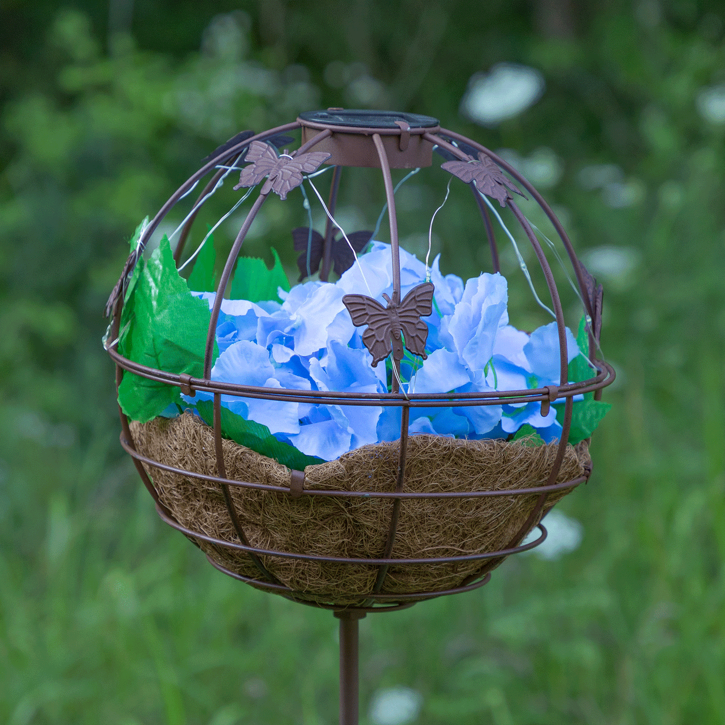 Jardinière solaire sphérique de jardin – image 11