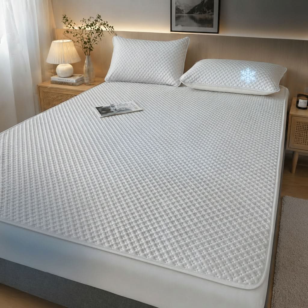 Tapis de couchage rafraîchissant pliable – Surmatelas d’été respirant – image 7