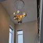 Suspension en verre ambré effet miroir – 15 cm – image 48