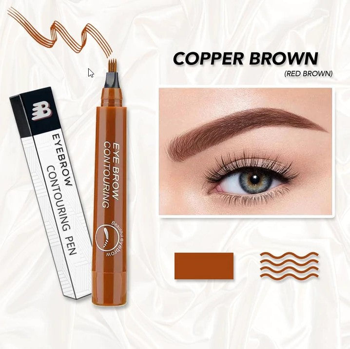 Lot de 2 feutres à sourcils à pointe multiple