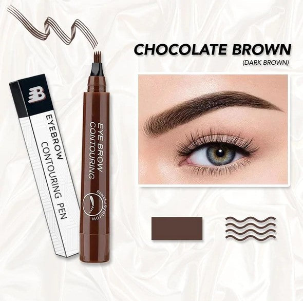Lot de 2 feutres à sourcils à pointe multiple