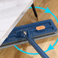 Balai plat avec 2 serpillières en microfibre, 126 cm