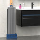 Balai plat avec 2 serpillières en microfibre, 126 cm