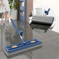 Balai plat avec 2 serpillières en microfibre, 126 cm