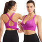 Lot de 2 brassières de sport à fermeture devant