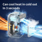 Ventilateur de bureau rechargeable avec brumisation, réservoir 500 ml