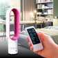Ventilateur sans pales apparentes avec télécommande