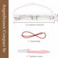 Kit pochoirs sourcils symétriques