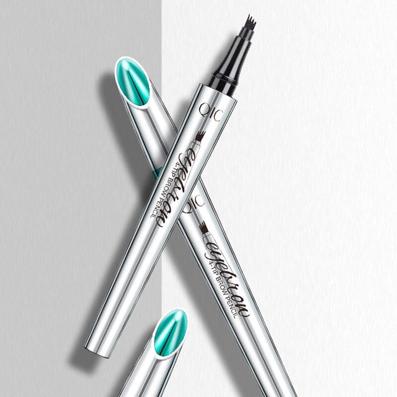 Crayon à sourcils à pointe fourchue à 4 branches