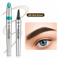 Crayon à sourcils à pointe fourchue à 4 branches
