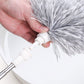 Plumeau télescopique inox pour plafonds et recoins