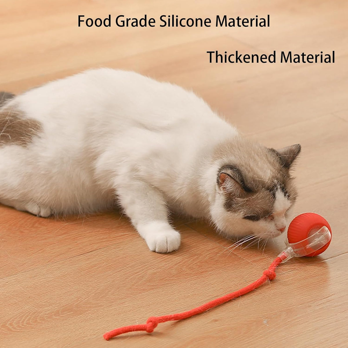 Balle interactive rechargeable pour animaux, diamètre 7 cm