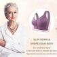 Soutien-gorge en coton sans armatures à fermeture avant