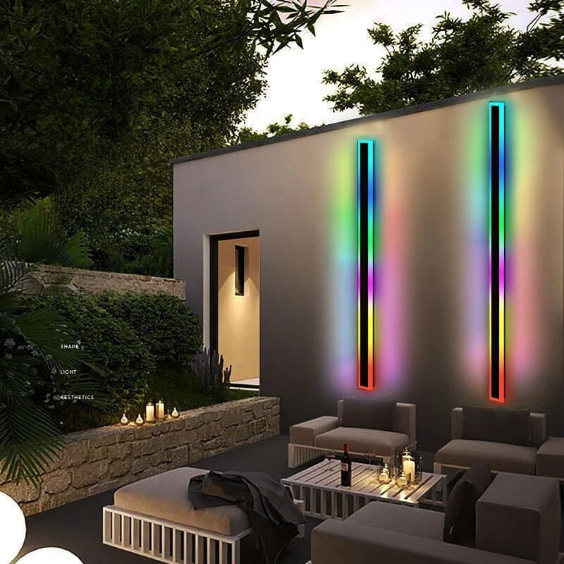 Applique LED RGB extérieure – 30 cm – image 17