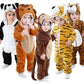 Combinaison bébé en polaire à capuche animale