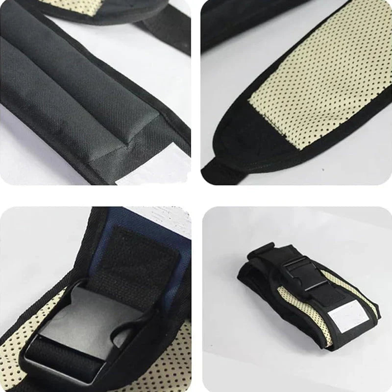 Porte-bébé à bandoulière réglable en coton et polyester