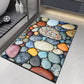 Tapis de bain en diatomée séchage rapide