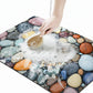 Tapis de bain en diatomée séchage rapide