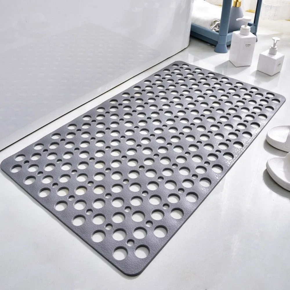 Tapis de douche antidérapant avec trous d'évacuation