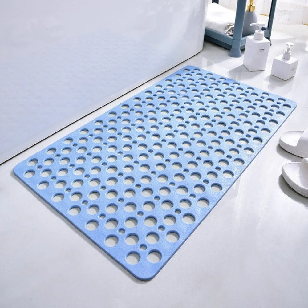 Tapis de douche antidérapant avec trous d'évacuation