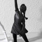 Sculpture décorative de jeune fille au ballon en résine