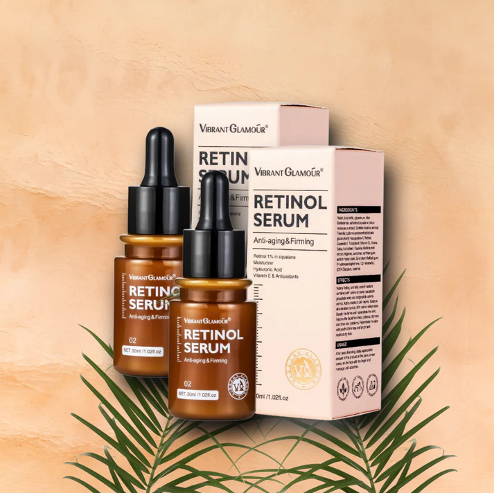 Sérum visage au rétinol, squalane et centella – 30 ml