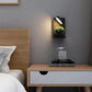 Applique LED de lecture avec tablette et prise de recharge