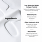 Masque visage au collagène, acide hyaluronique et niacinamide, 34 ml