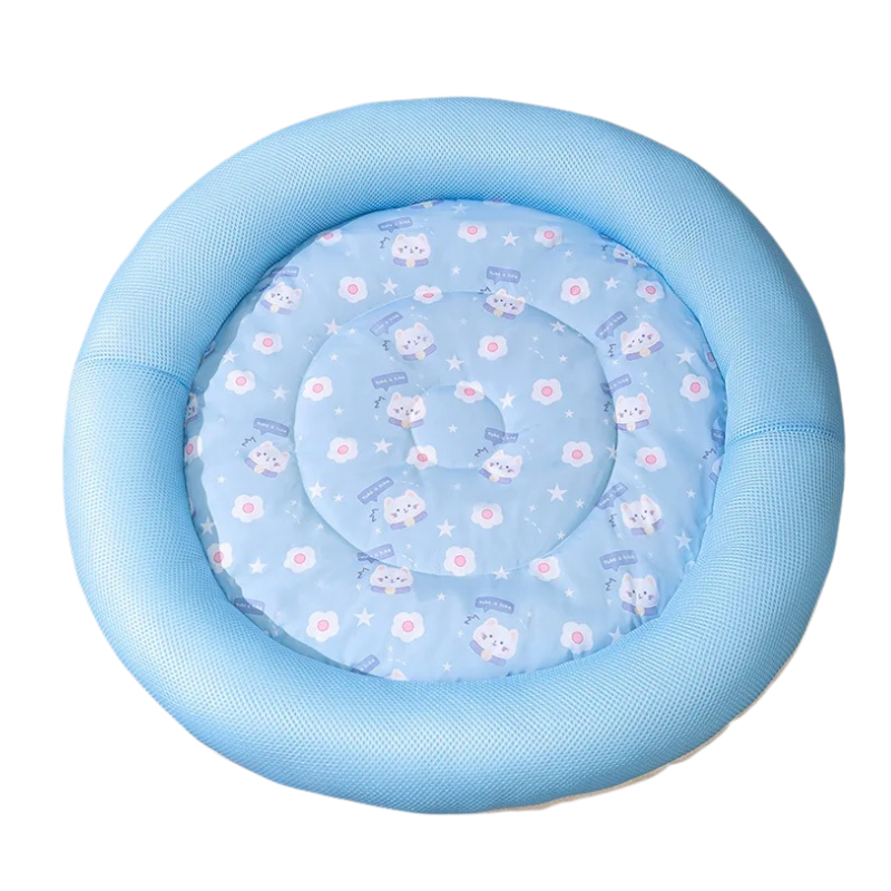 Lit Fleur Chien Chat - Coussin Douillet Eté - image 1