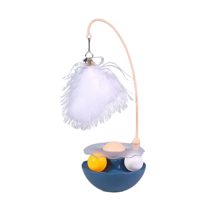 Felineau Jouet Plume en Mouvement pour Chat - 4 Couleurs