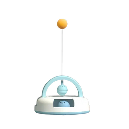 Felineau Jouet Culbuteur Interactif pour Chat - Bleu ou Rose