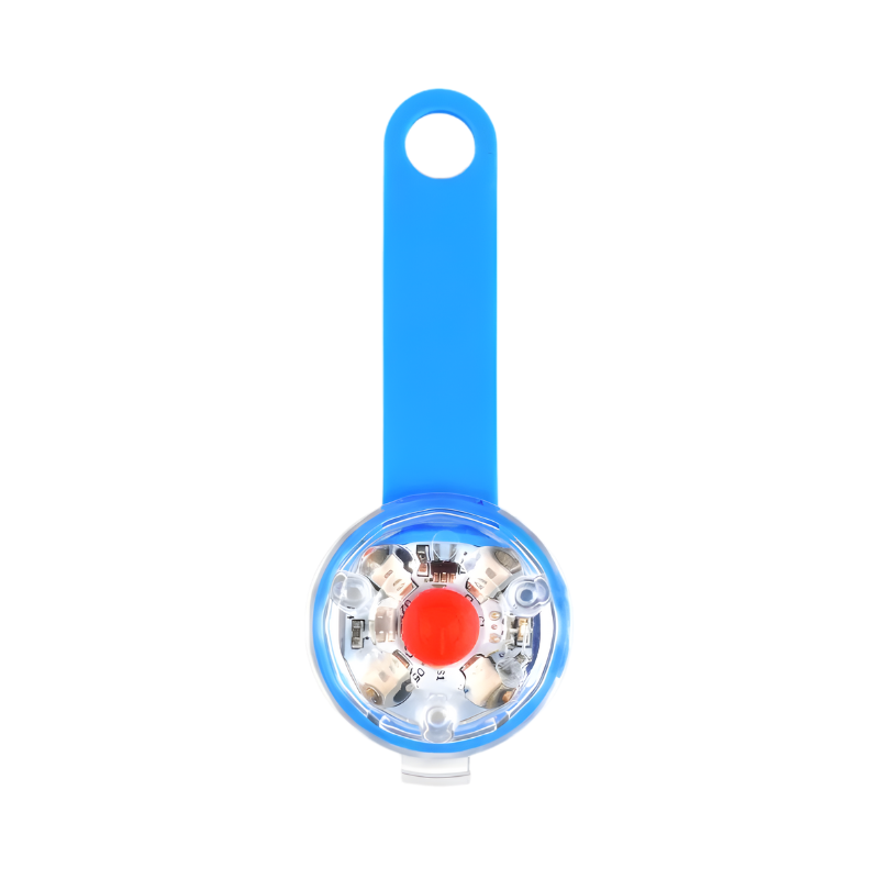 Medaille Lumineuse LED Chien Chat - Clip Securite - image 4