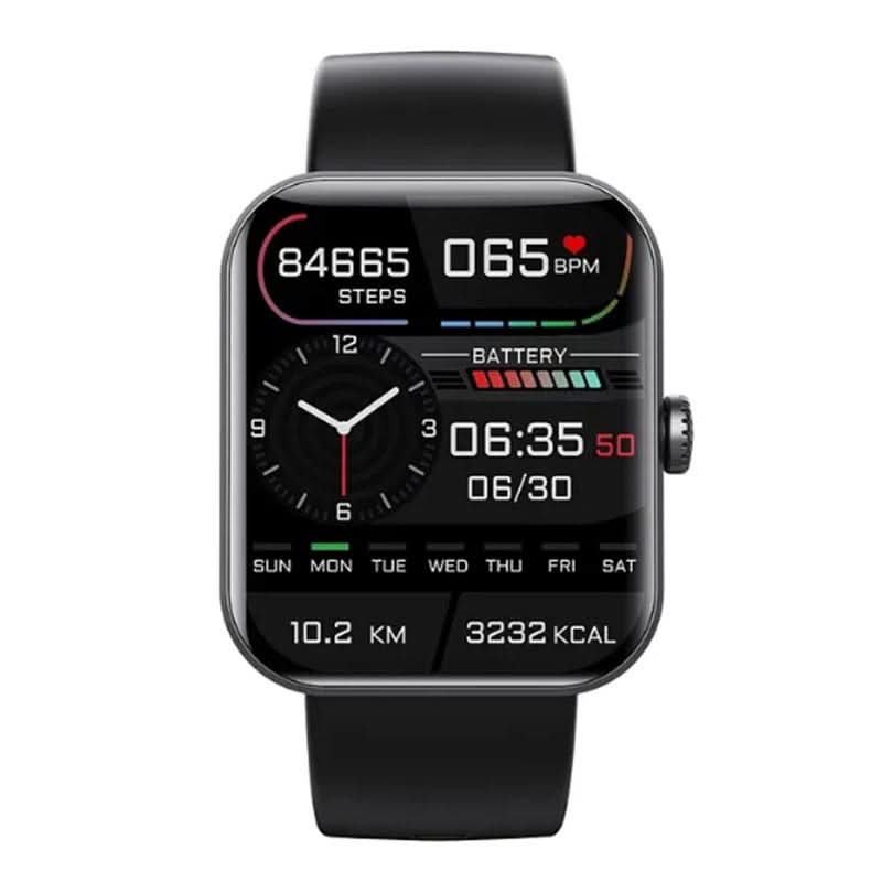 Montre connectée à écran tactile couleur compatible iOS et Android