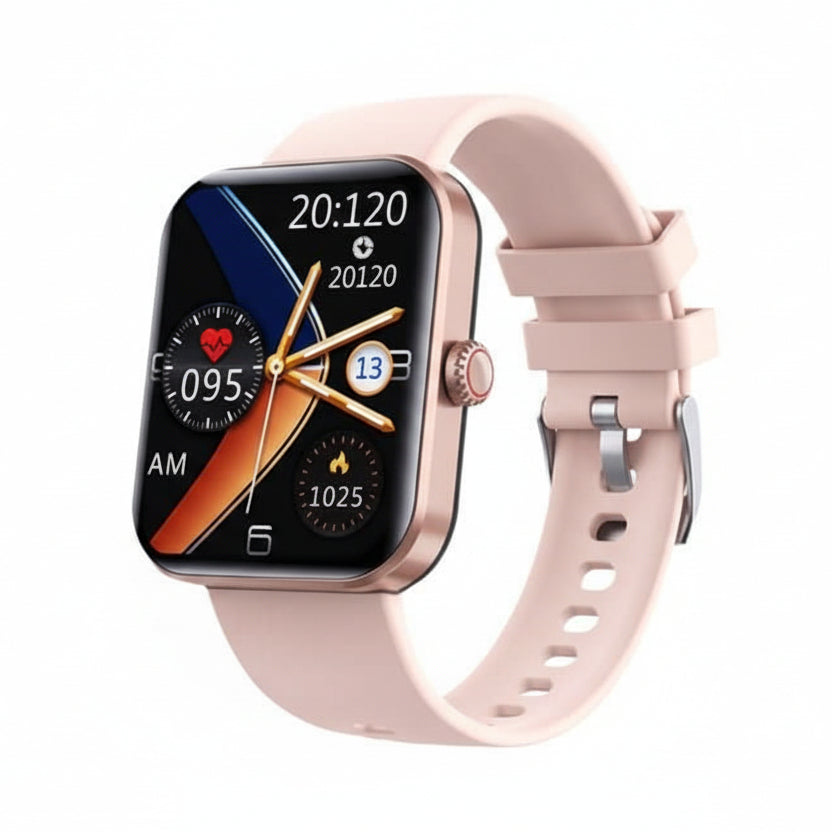 Montre connectée à écran tactile couleur compatible iOS et Android