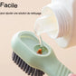 Brosse multifonction avec distributeur de liquide pour vêtements et chaussures – image 7