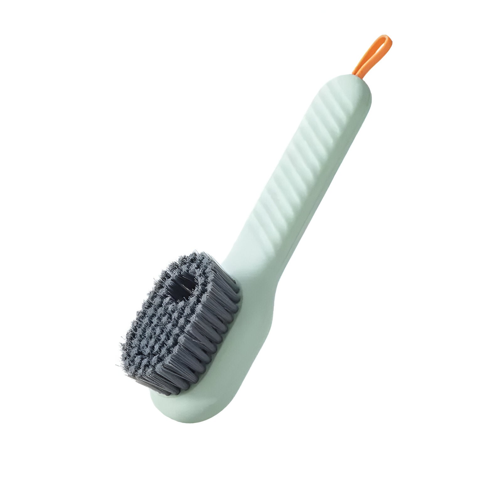 Brosse à linge avec distributeur intégré – verte
