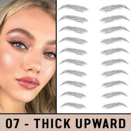 Décalcomanies temporaires pour sourcils