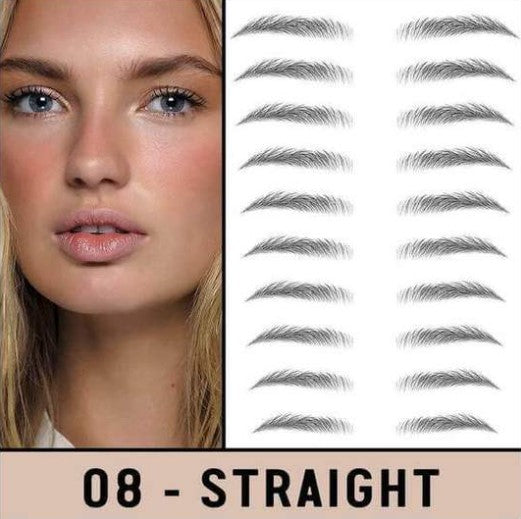 Décalcomanies temporaires pour sourcils