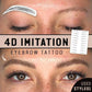 Décalcomanies temporaires pour sourcils