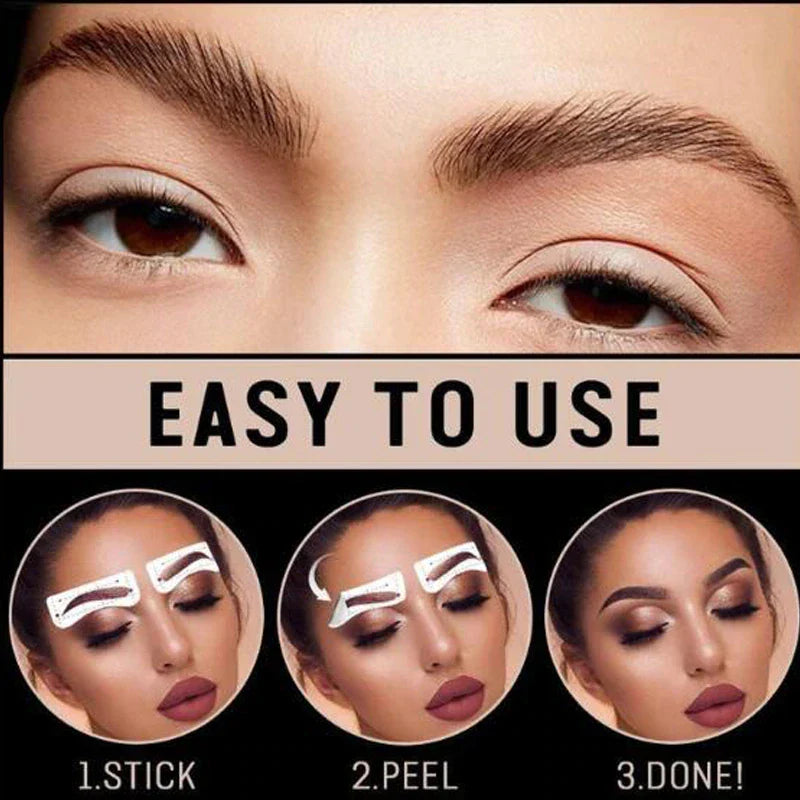 Décalcomanies temporaires pour sourcils