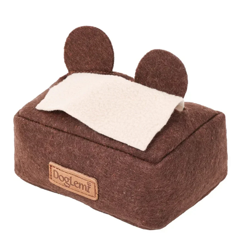 Felineau Boîte Puzzle Couinante pour Chien - 4 Couleurs