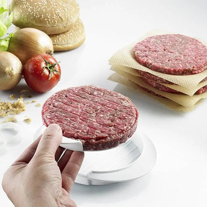 Presse à steaks hachés antiadhésive en plastique